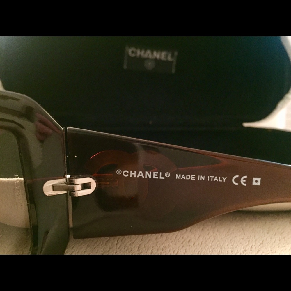 CHANEL Mother of Pearl Sunglasses 5076-H Brown - Picture 7 of 8